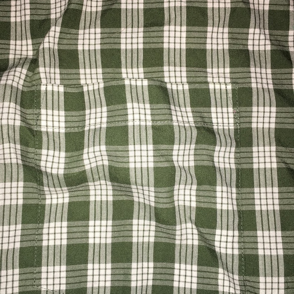 EUC Patagonia green plaid shirt - Picture 3 of 8
